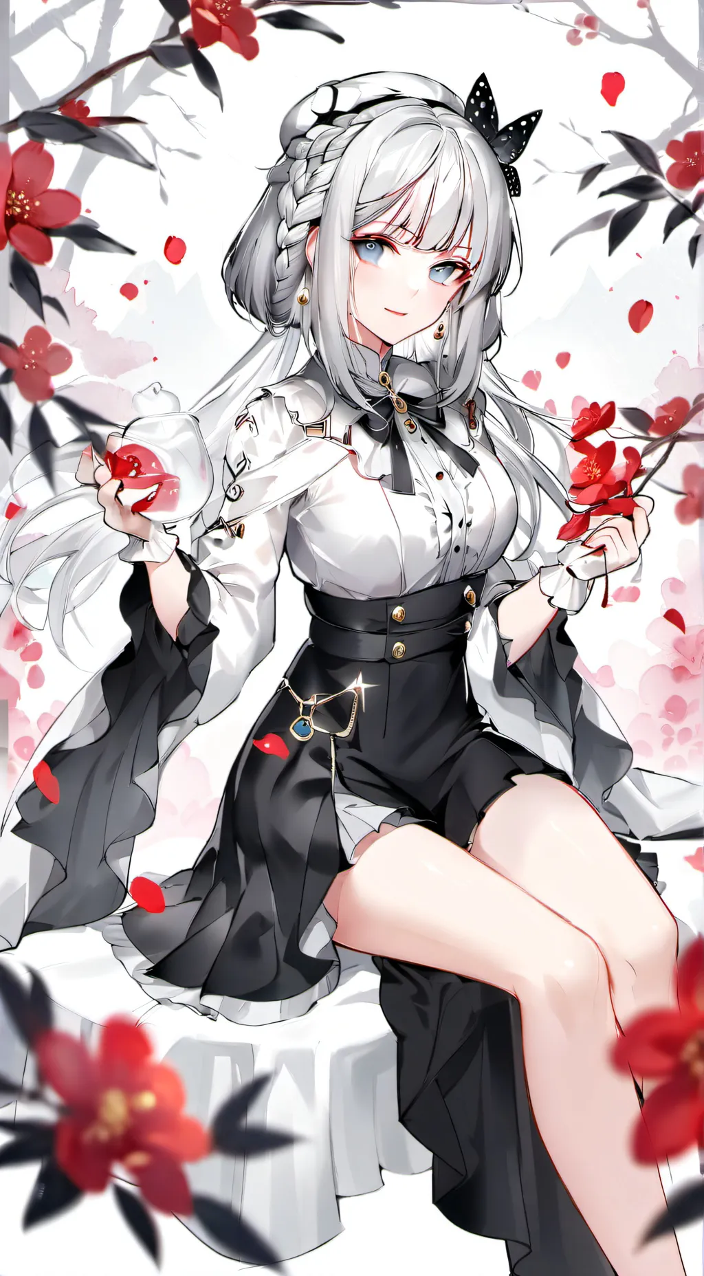 ai character: настя background