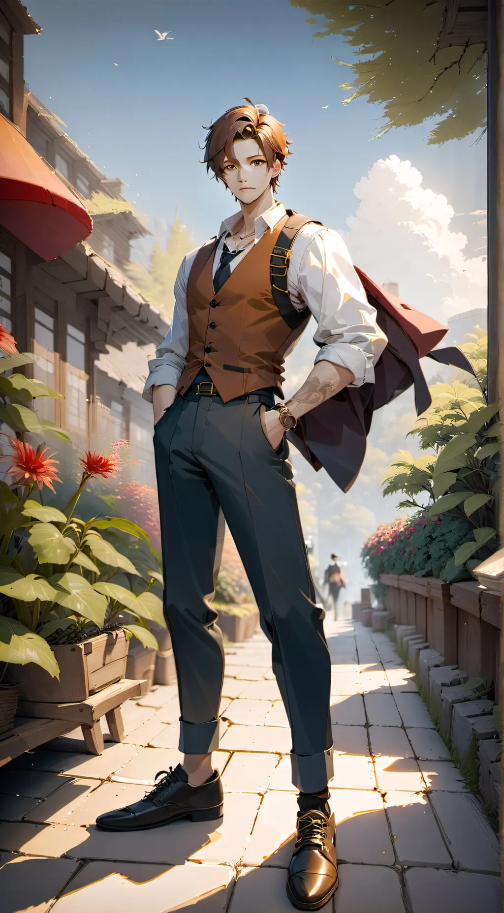 ai character: thor background