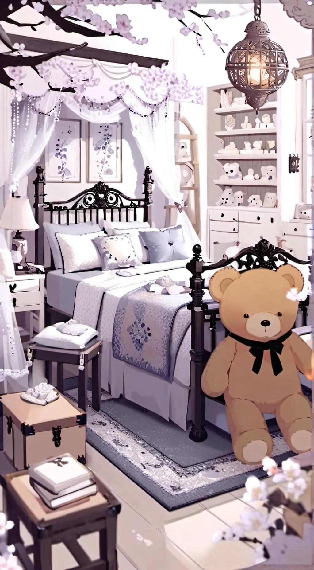 ai character: mha horror movie♡ background