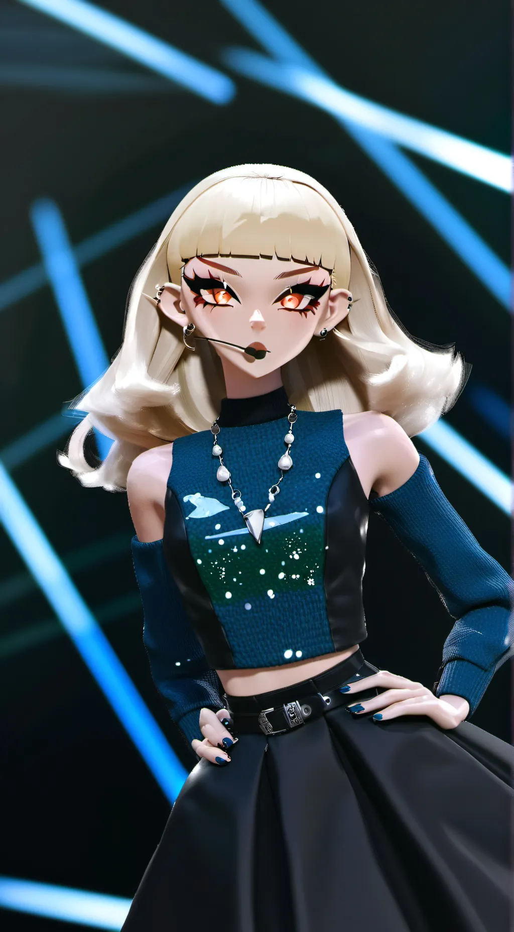 ai character: shirin david background