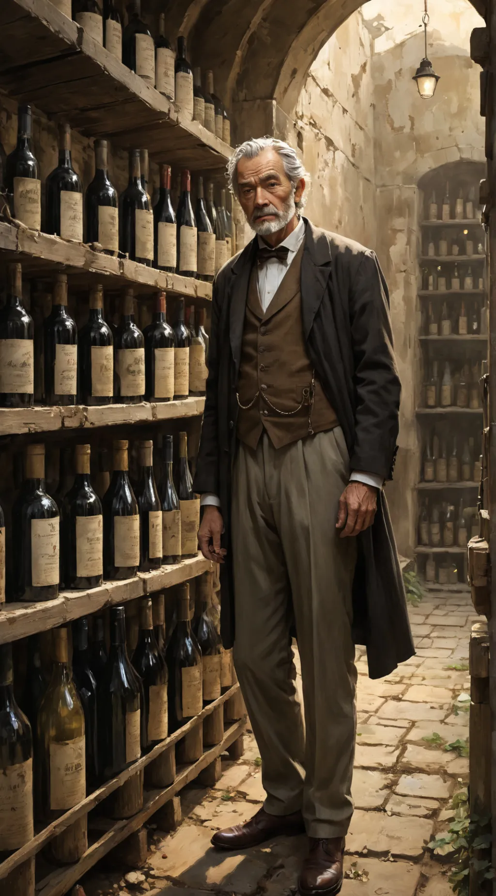 ai character: Lucien background