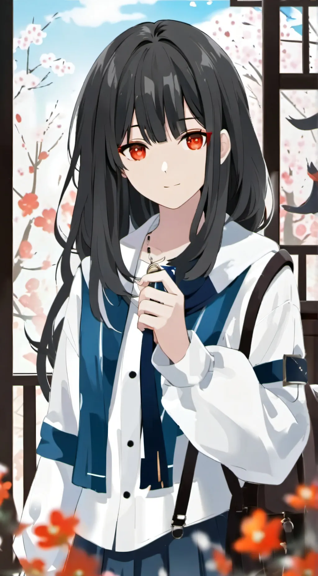 ai character: Rose background