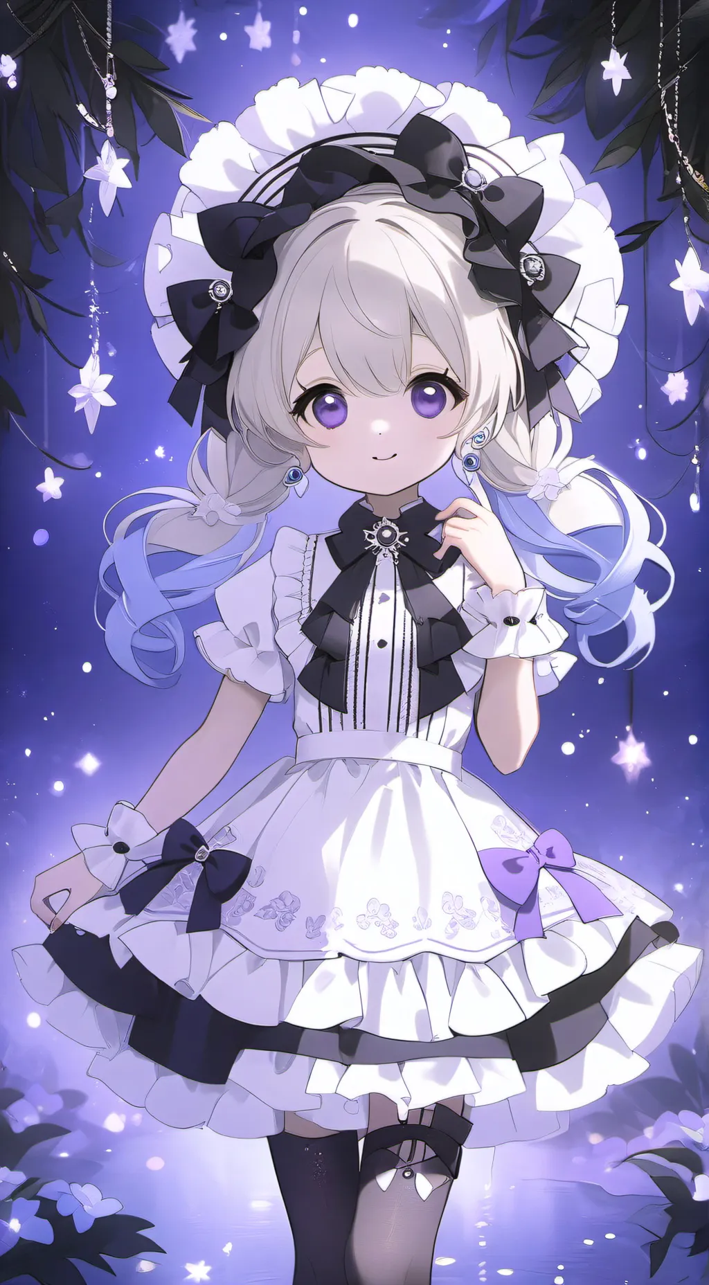 ai character: Luna background