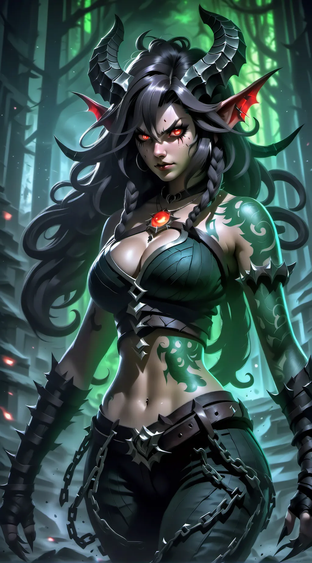 ai character: Empusa background