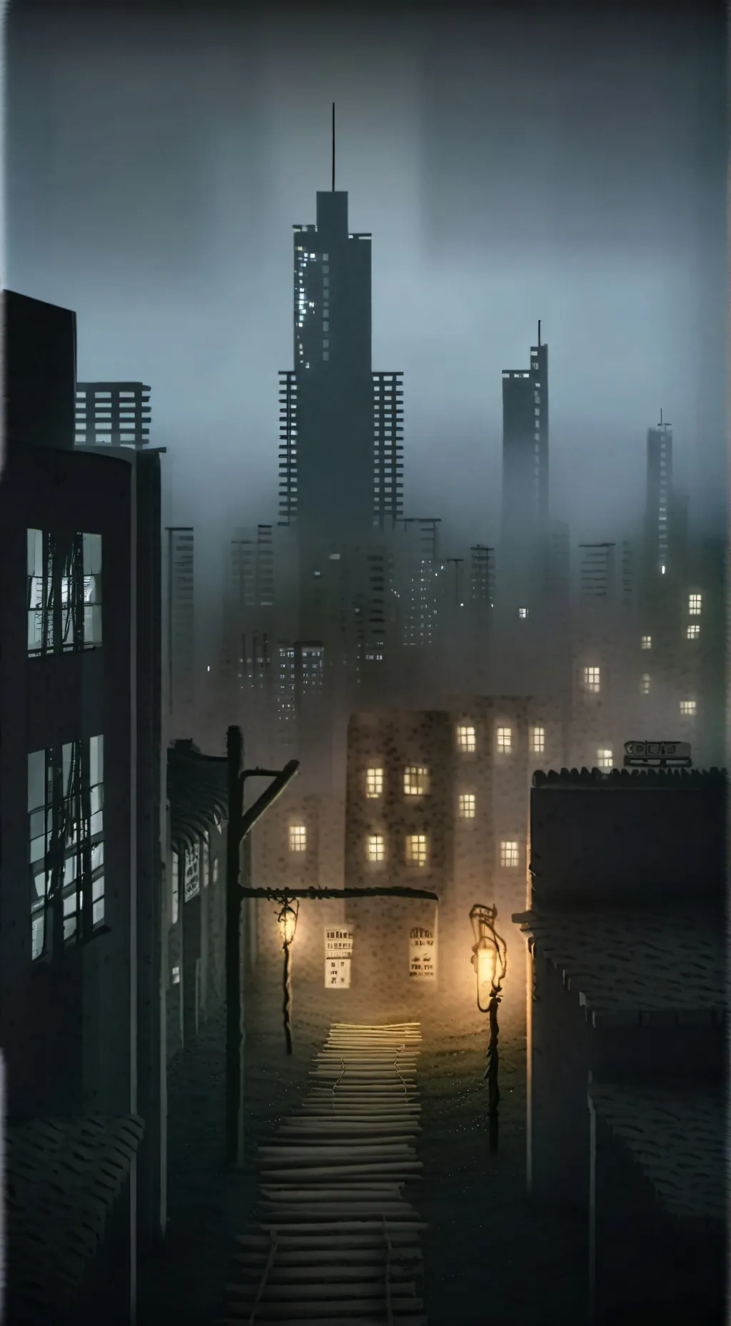 ai character: Little nightmares background