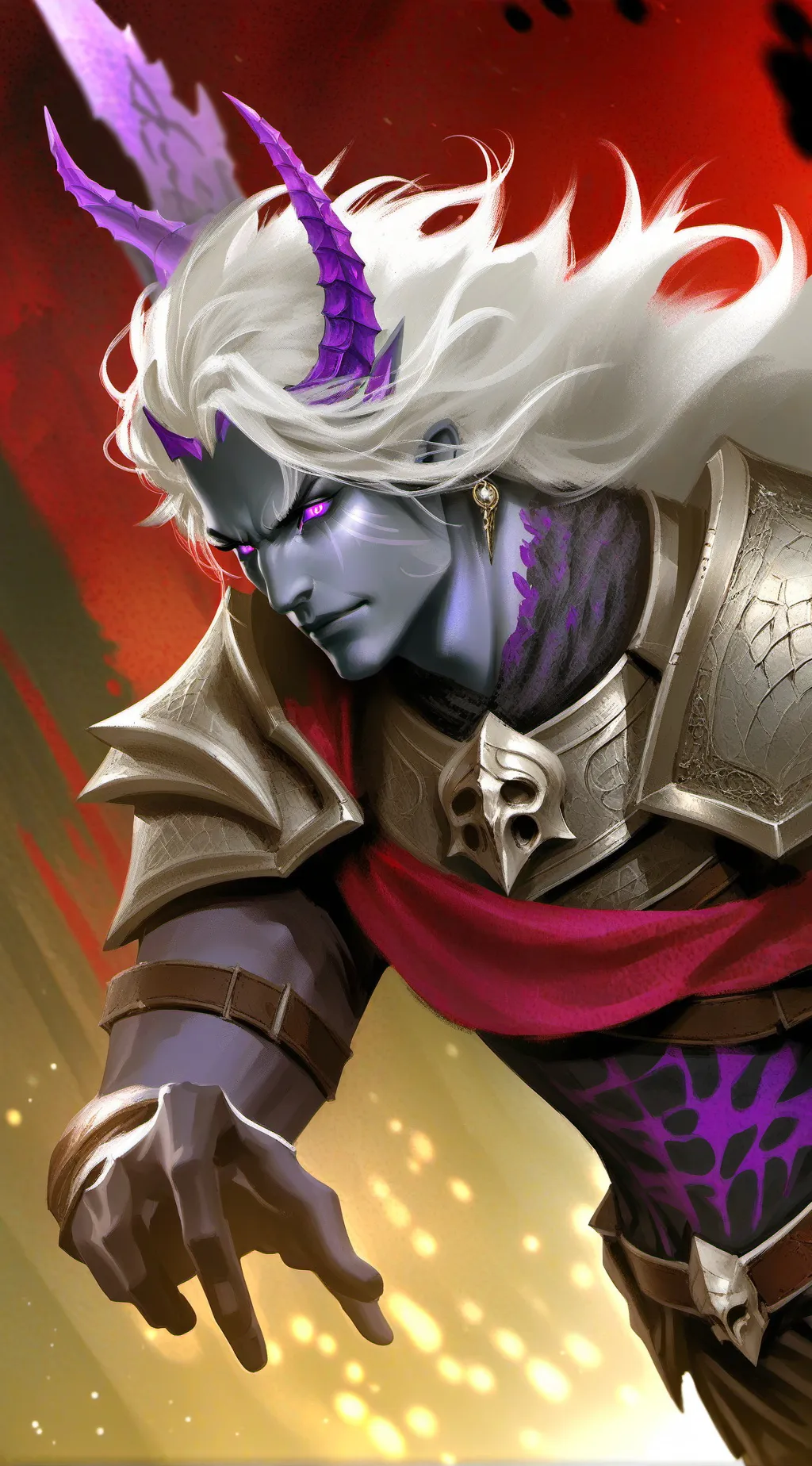 ai character: Kuroi Akuma background