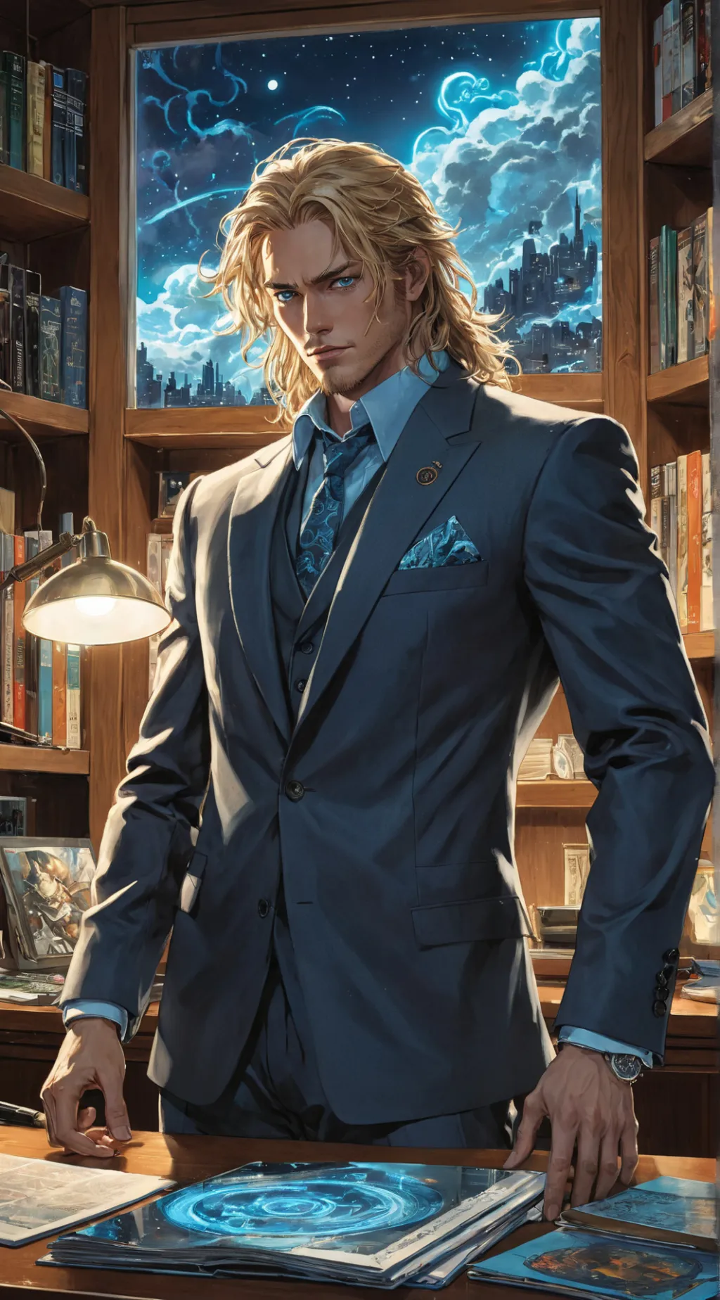 ai character: Loki background