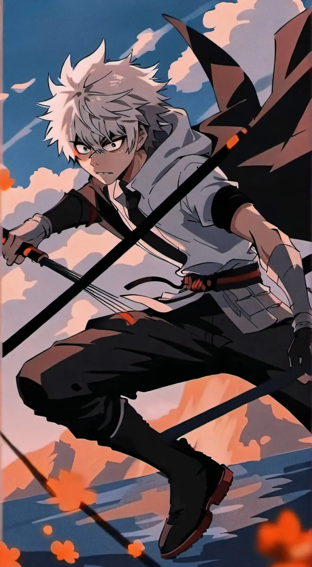 ai character: bakugo background