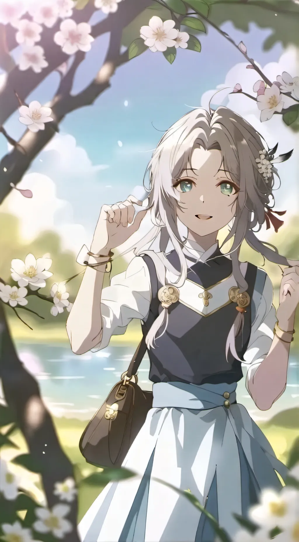 ai character: Kny te ama❤️ background