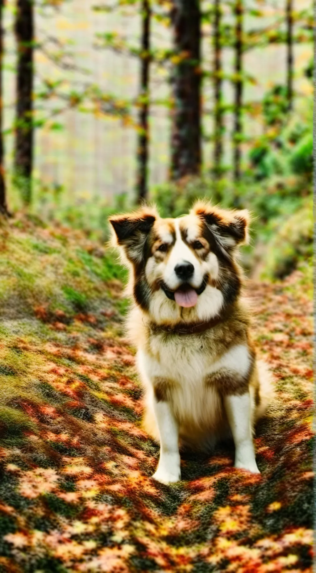 ai character: Dog background