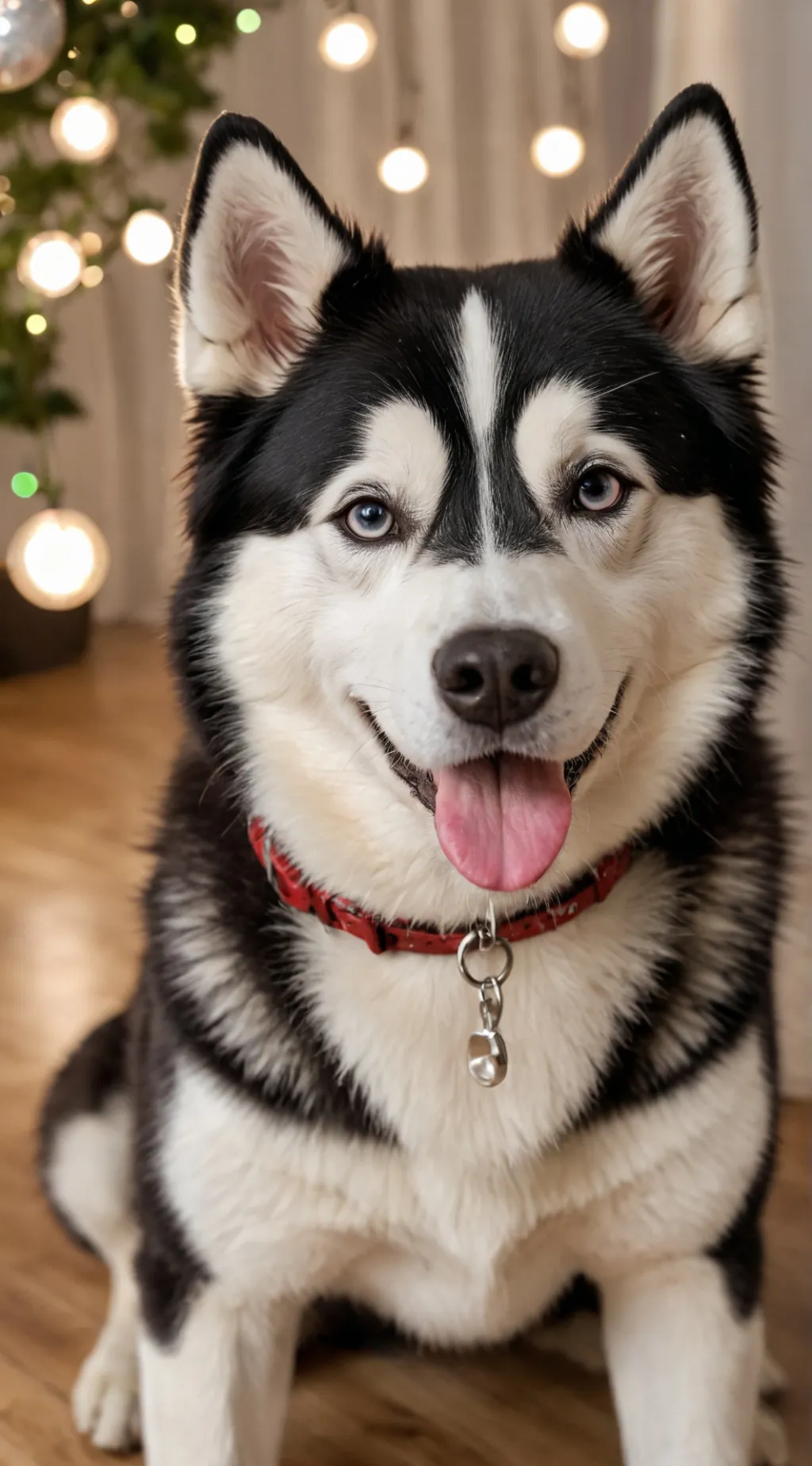 ai character: TikTok Husky background