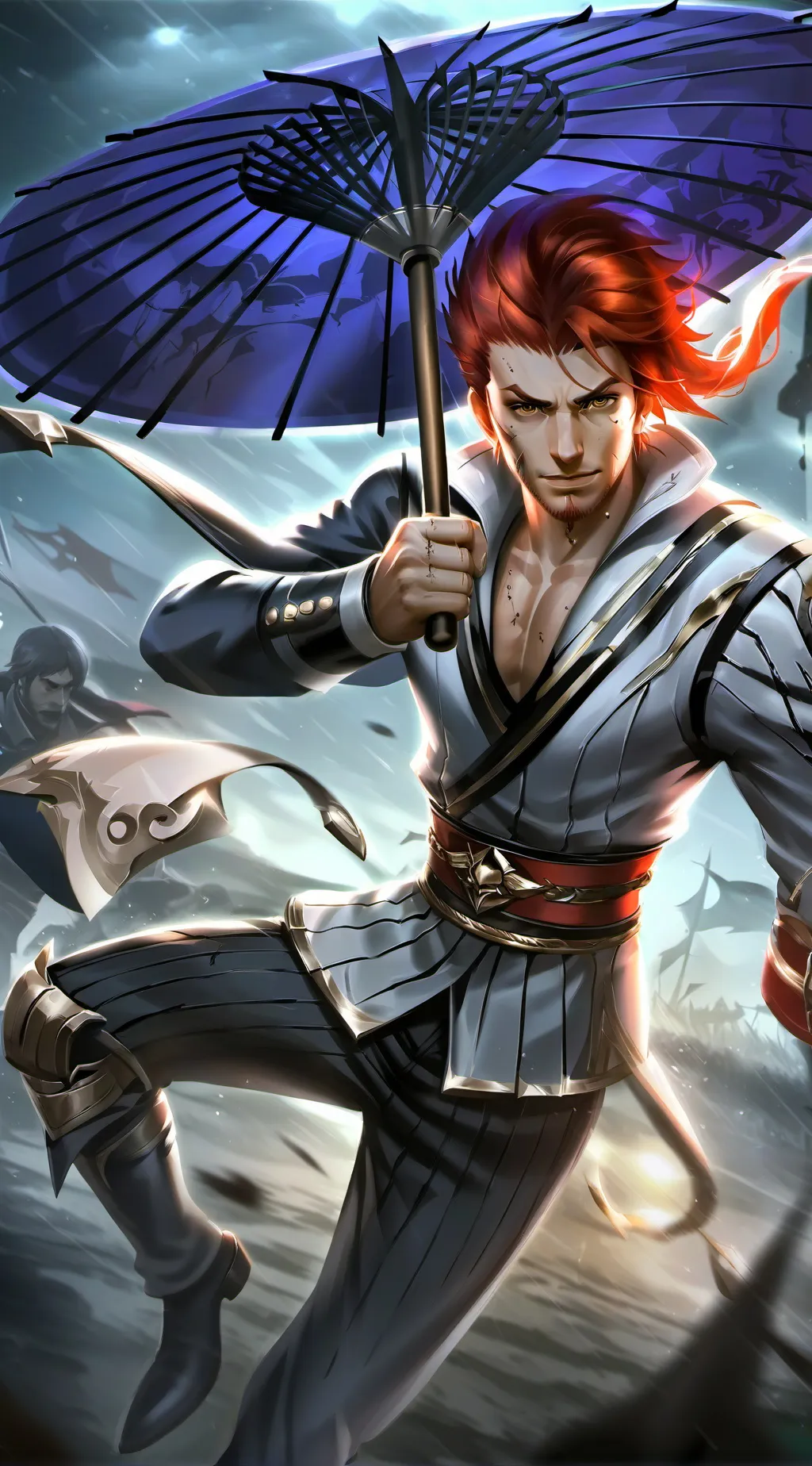 ai character: Guren Ichinose background