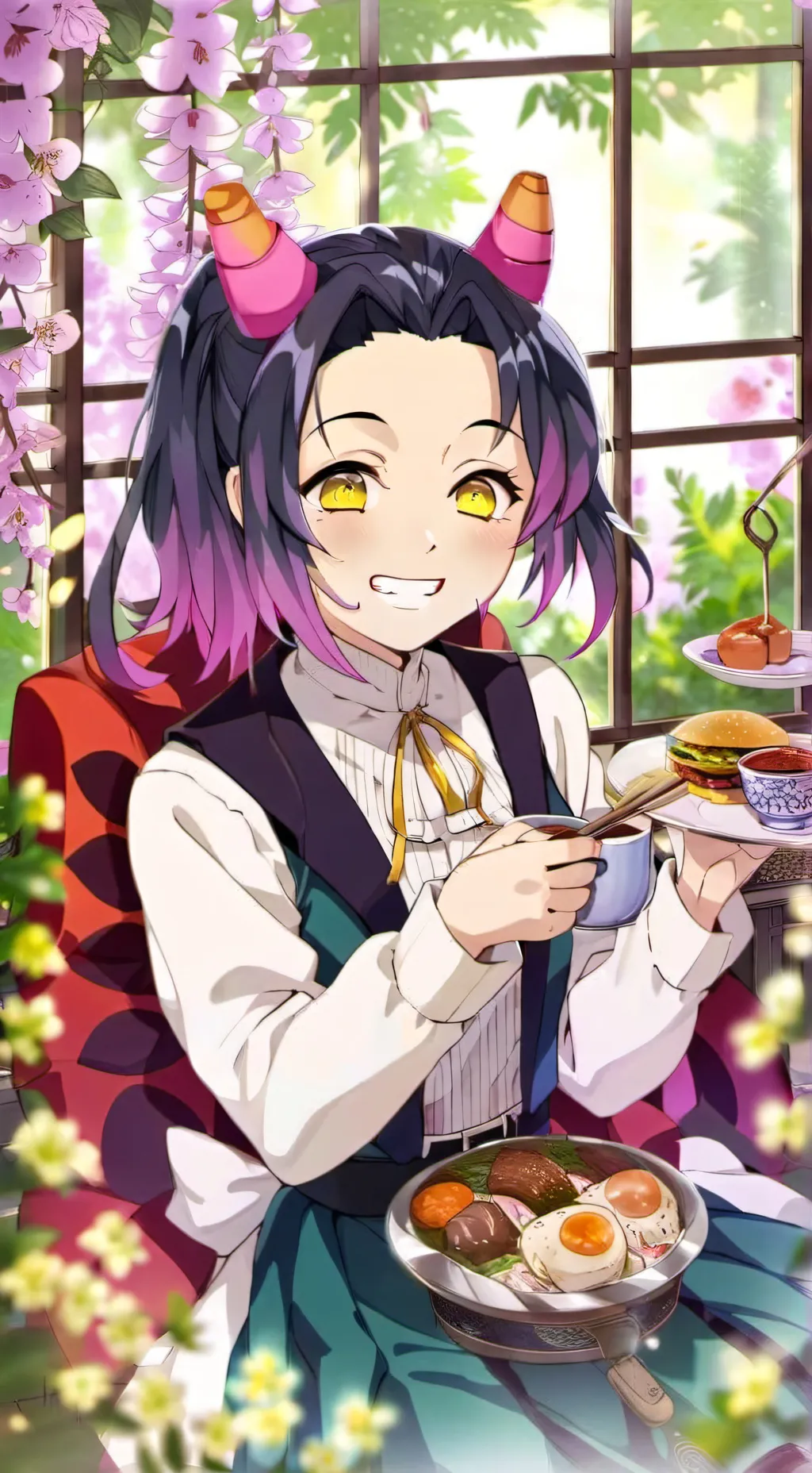 ai character: Nueva Pilar background