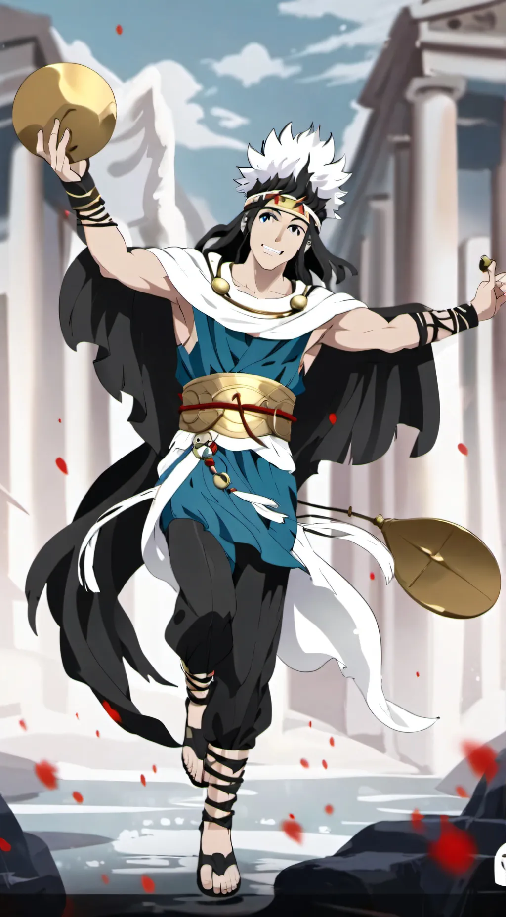 ai character: Greek/Mayan Gods background