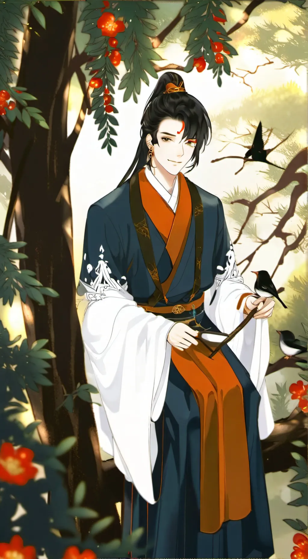 ai character: The only way you   background