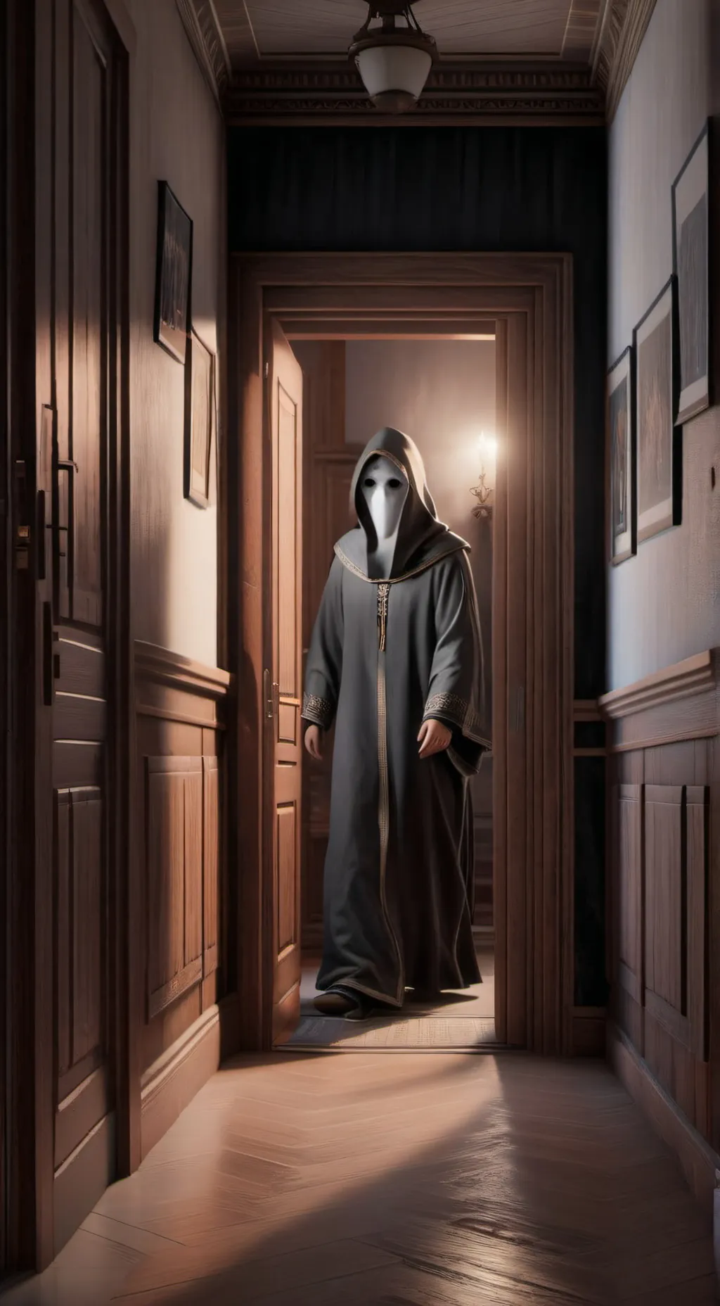 ai character: la sombra demoñaca background