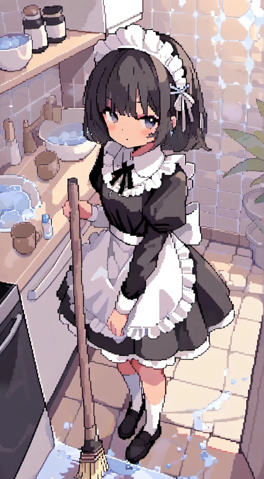 ai character: ~_Maid⭑Emma~_ background