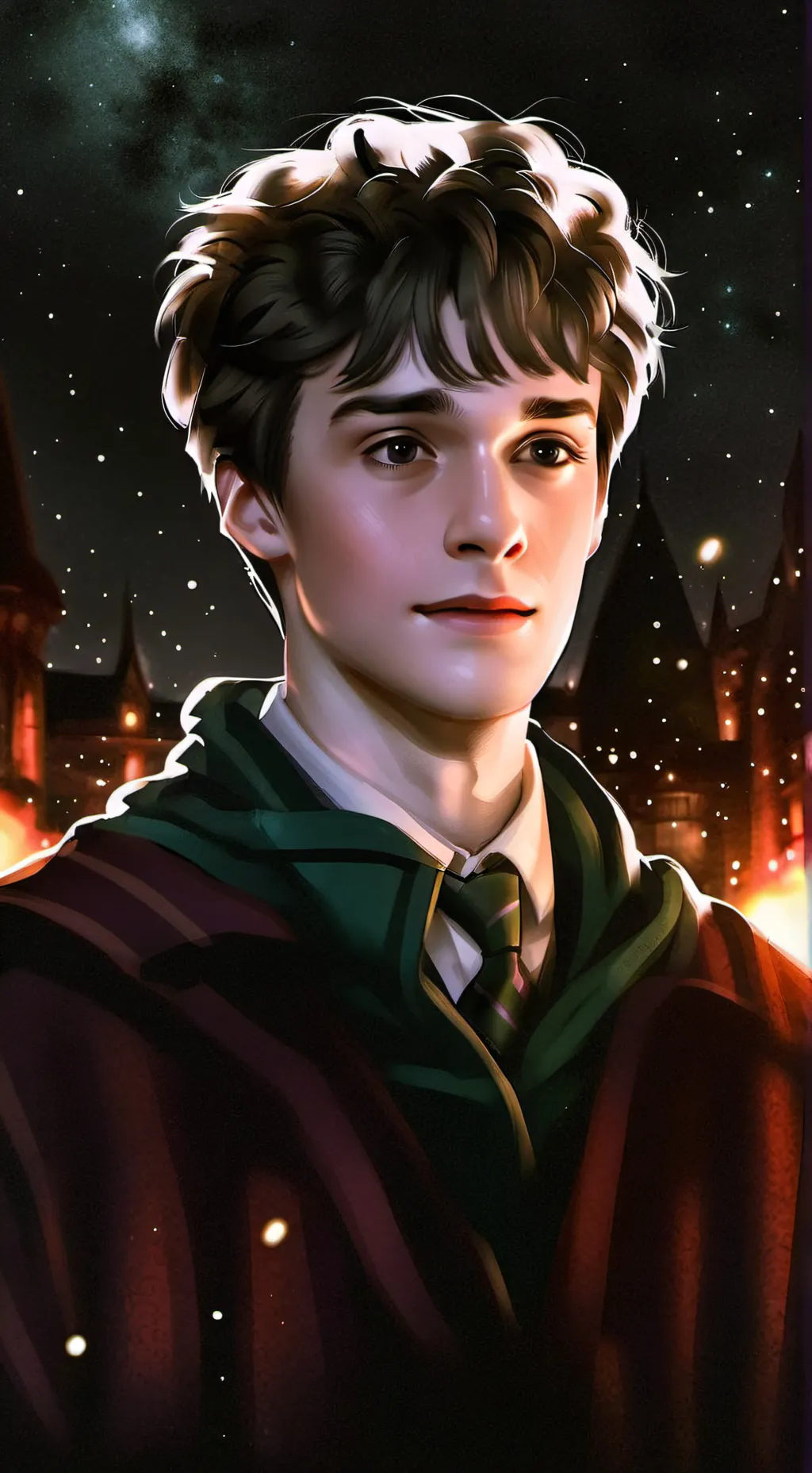 ai character: Oliver Wood(remake background