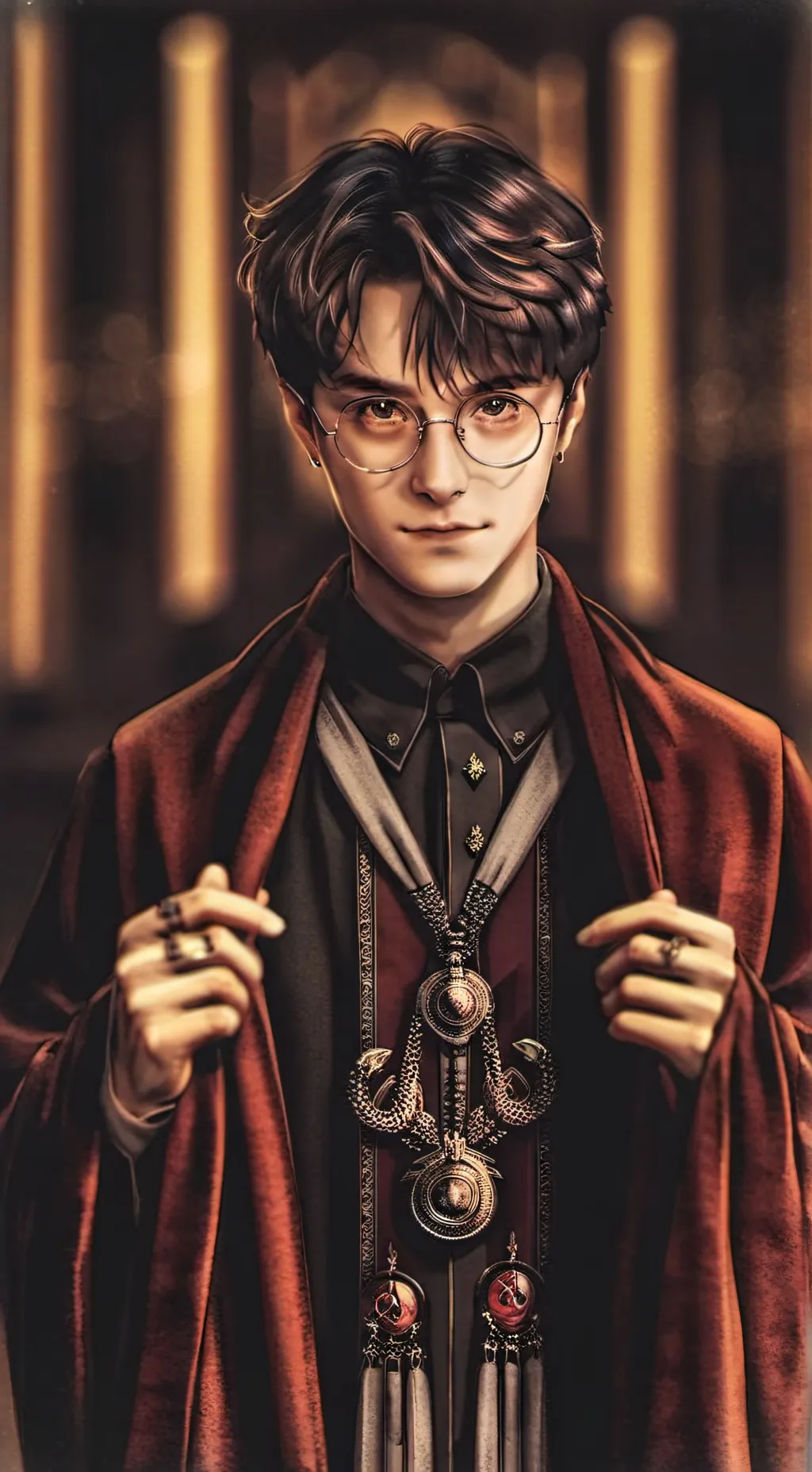 ai character: Harry Potters wife background