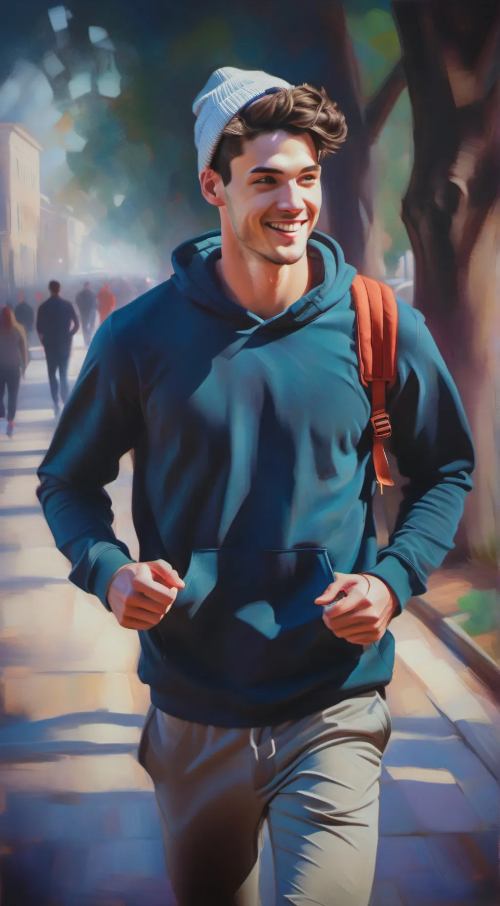 ai character: Liam background