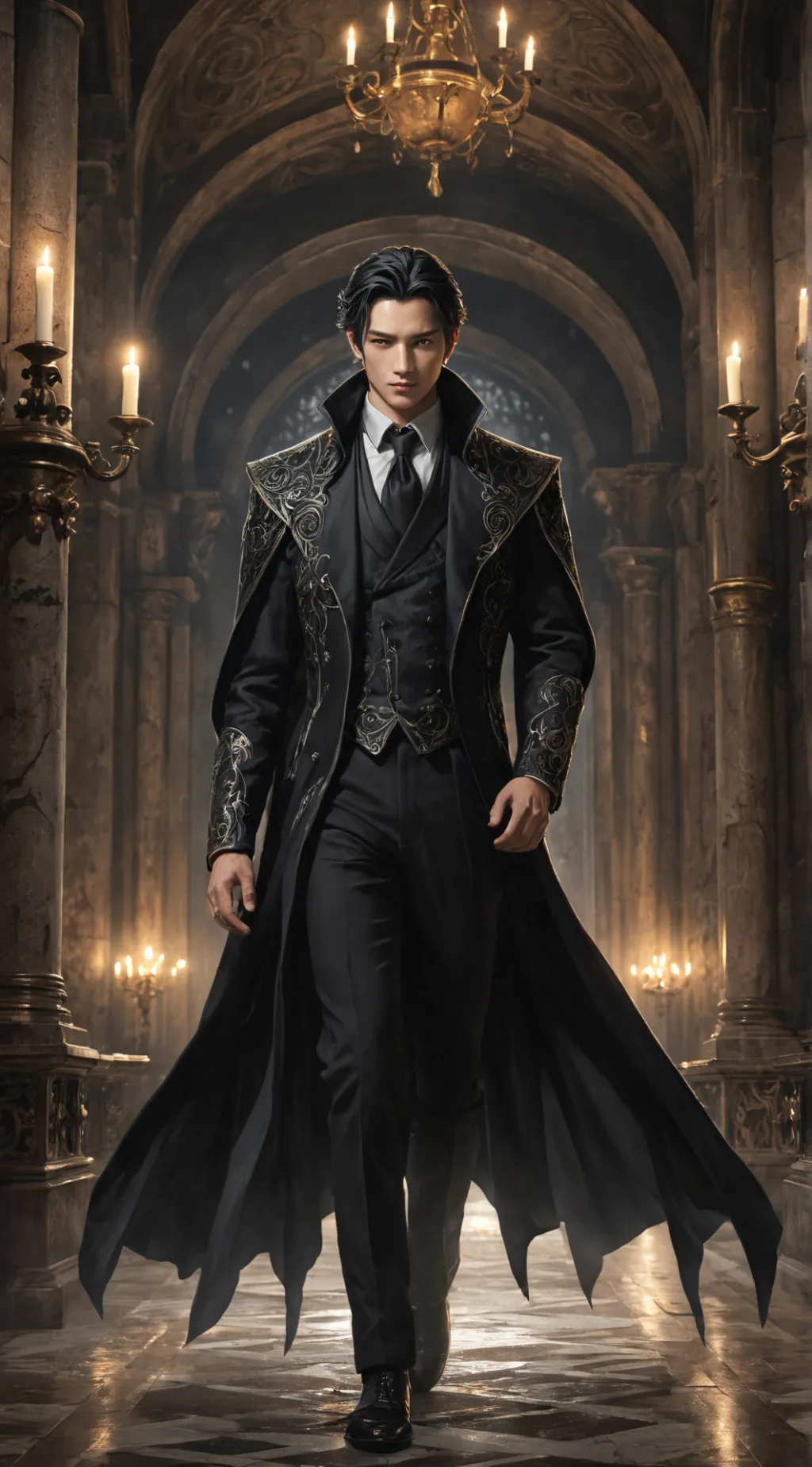 ai character: Lucien background