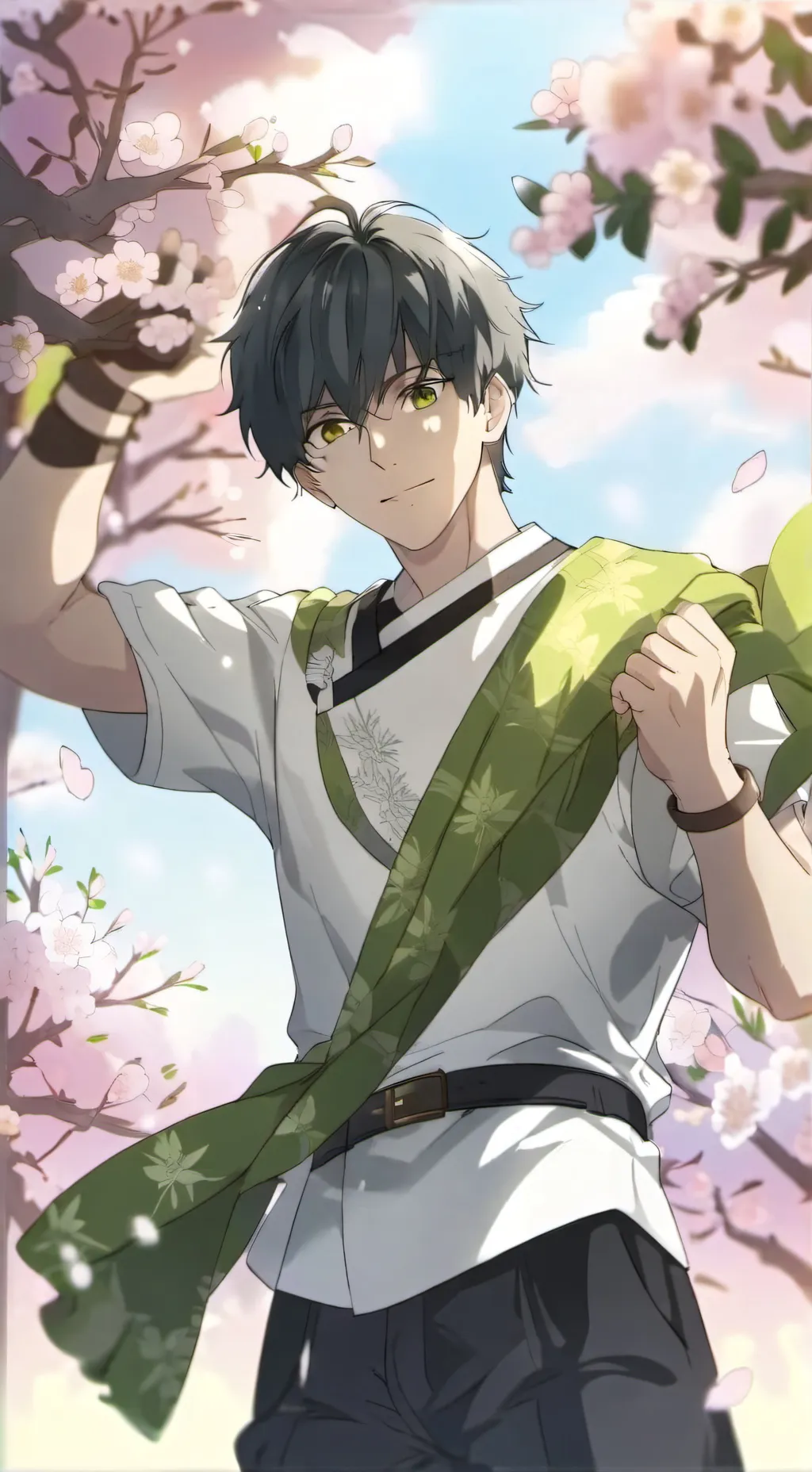 ai character: 🥵😈hugo😈🥵 background