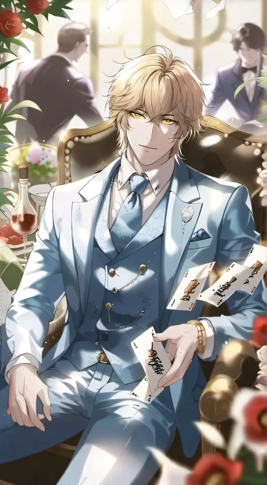 ai character: vance background