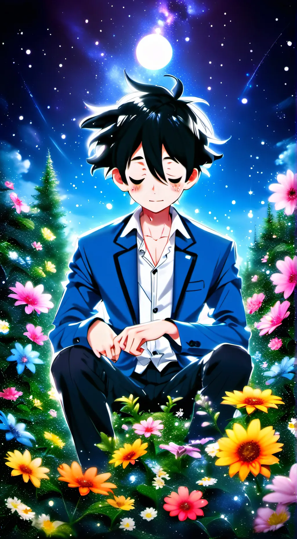 ai character: Mr. Plant  background