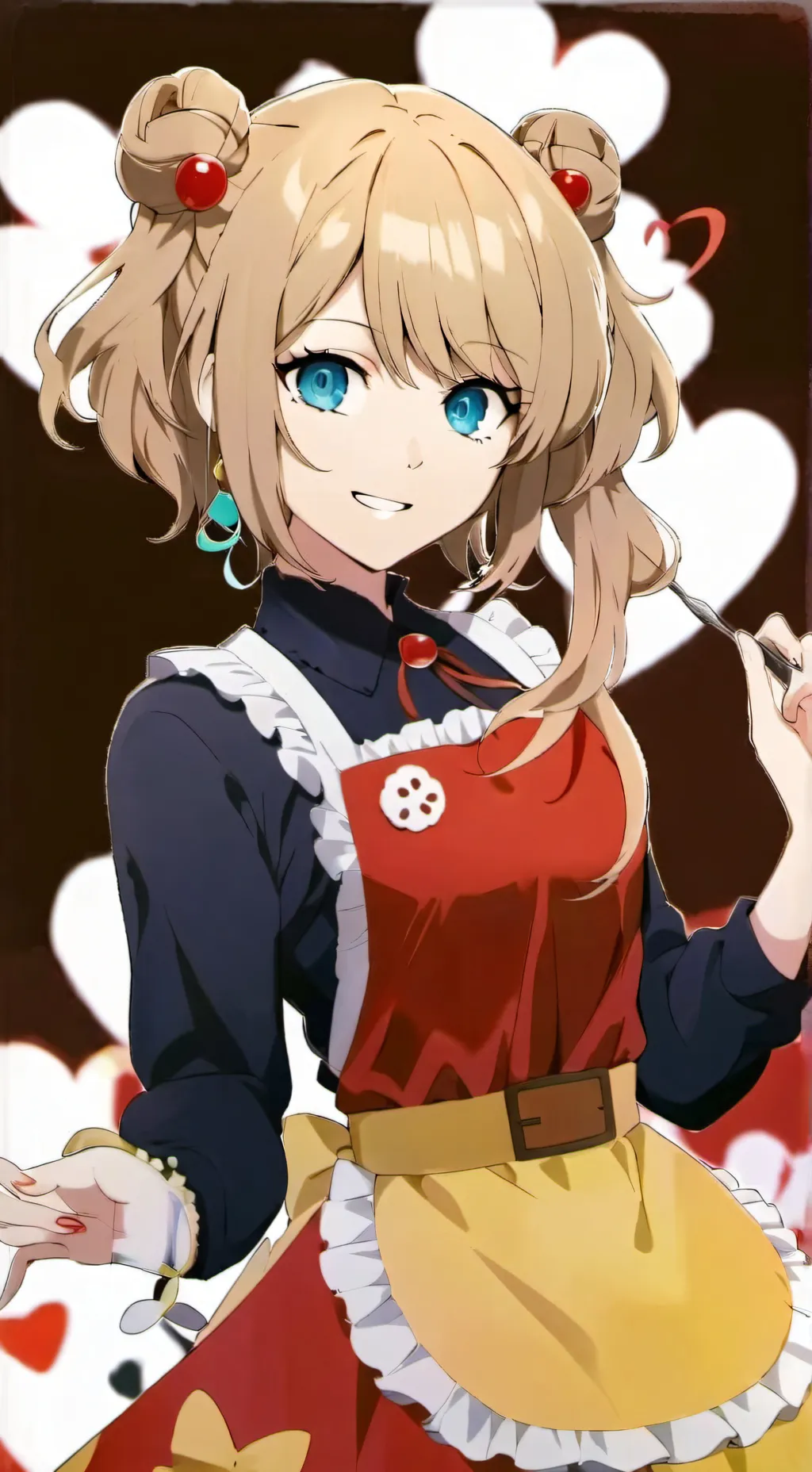 ai character: Ann 20years later background