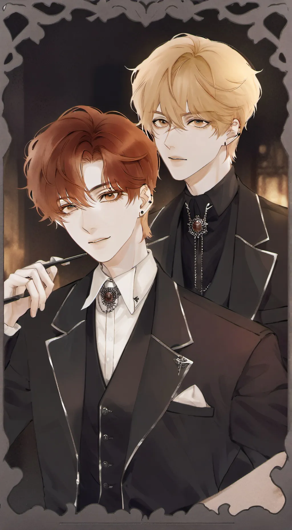ai character: Vampire Twins background