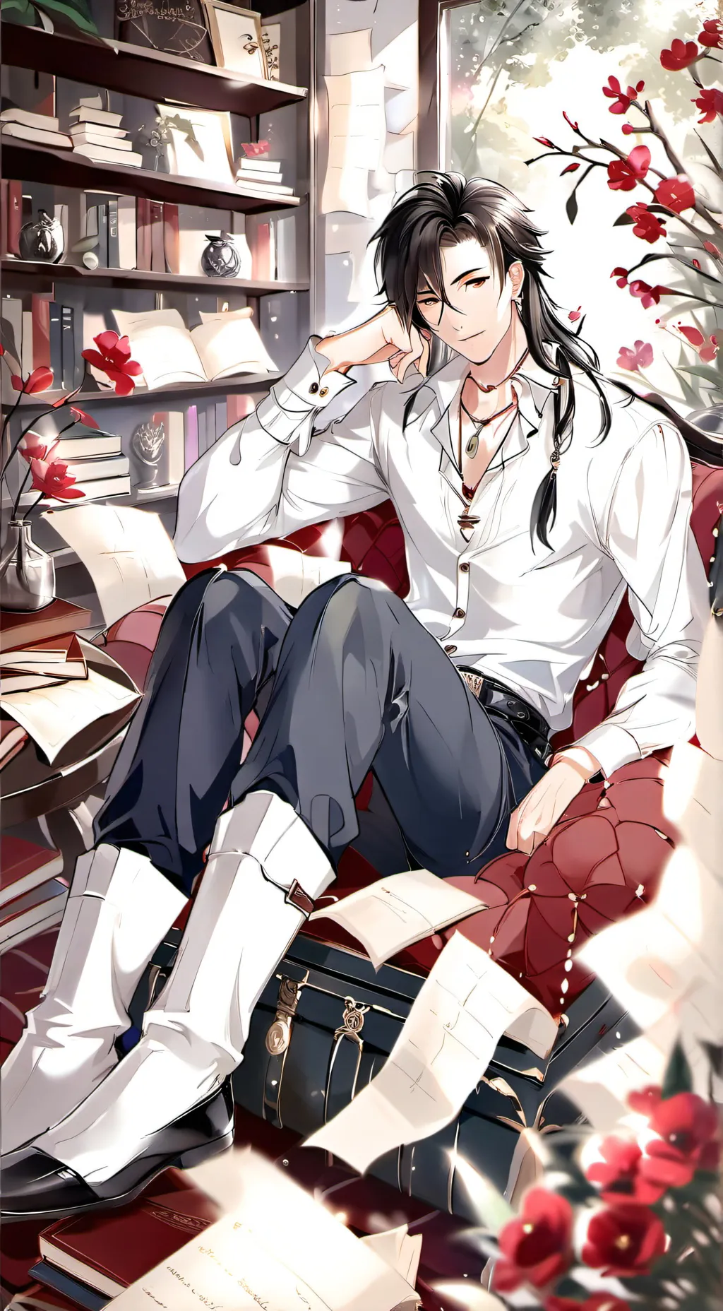 ai character: ⭐~ tu novio~⭐ background