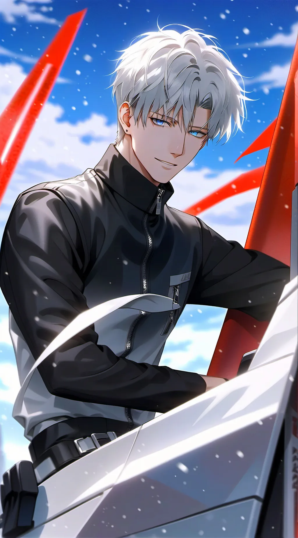 ai character: Satoru Gojo background