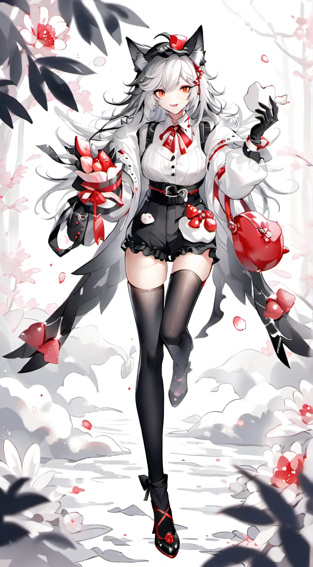 ai character: luna  background