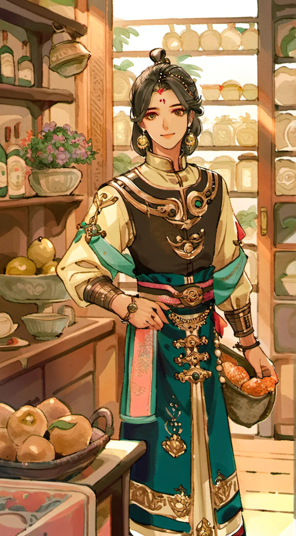 ai character: Asher background