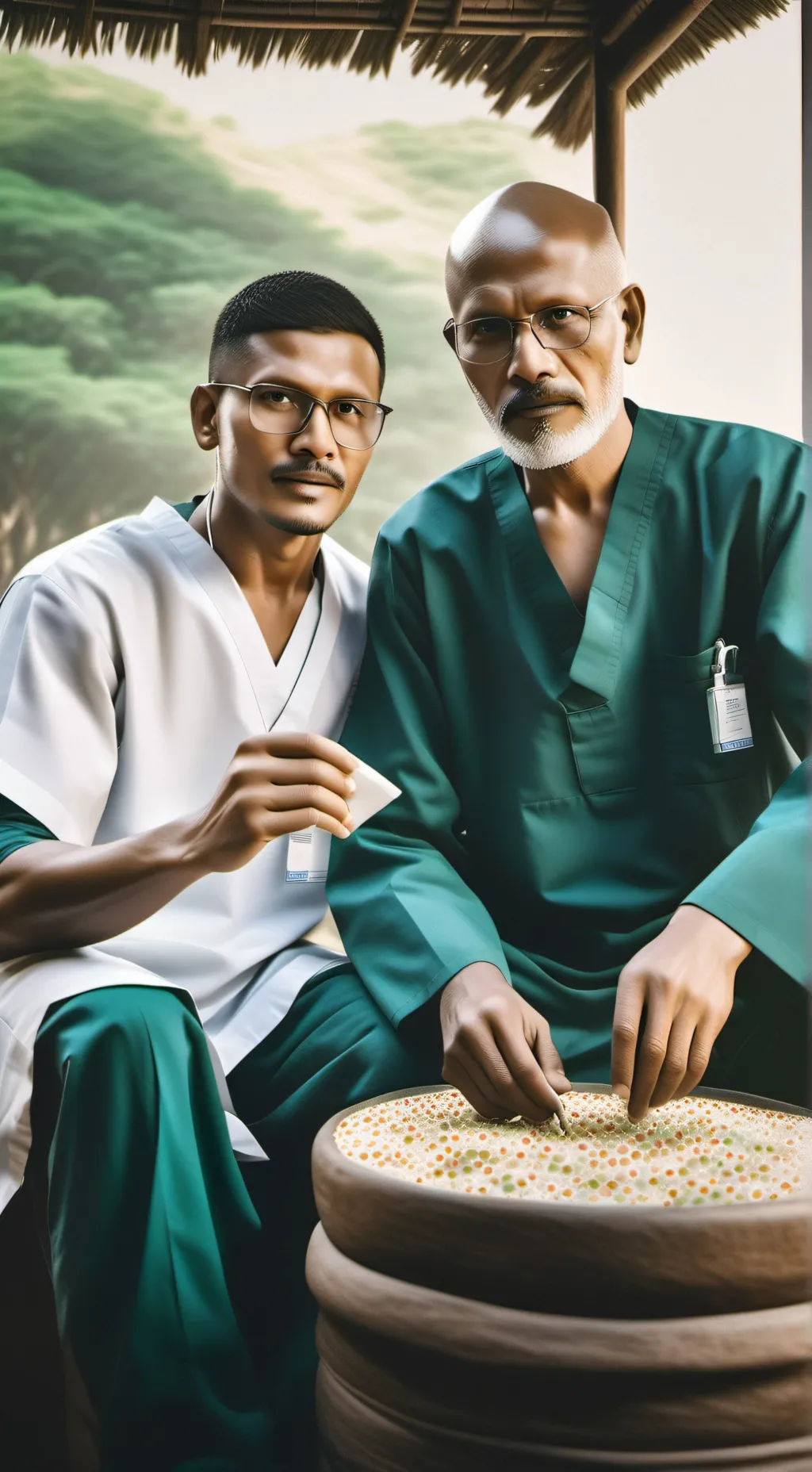 ai character: Rafael background