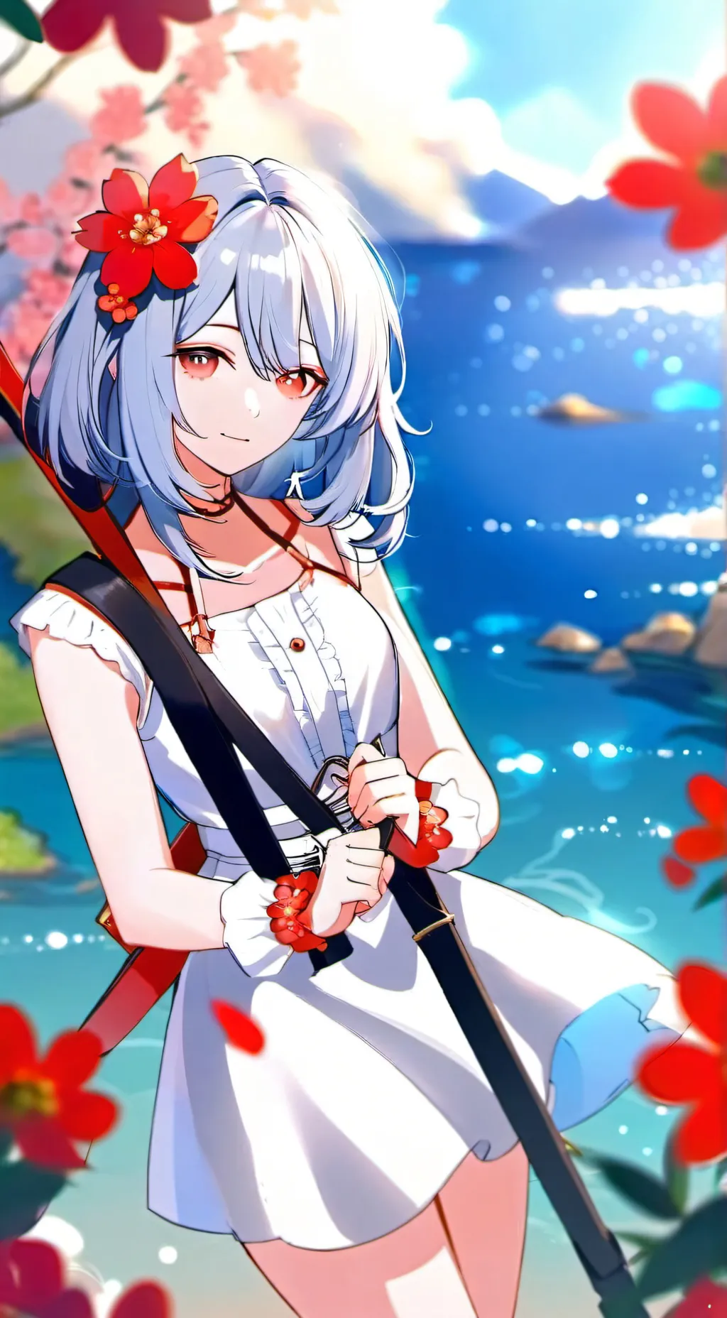 ai character: Мия background