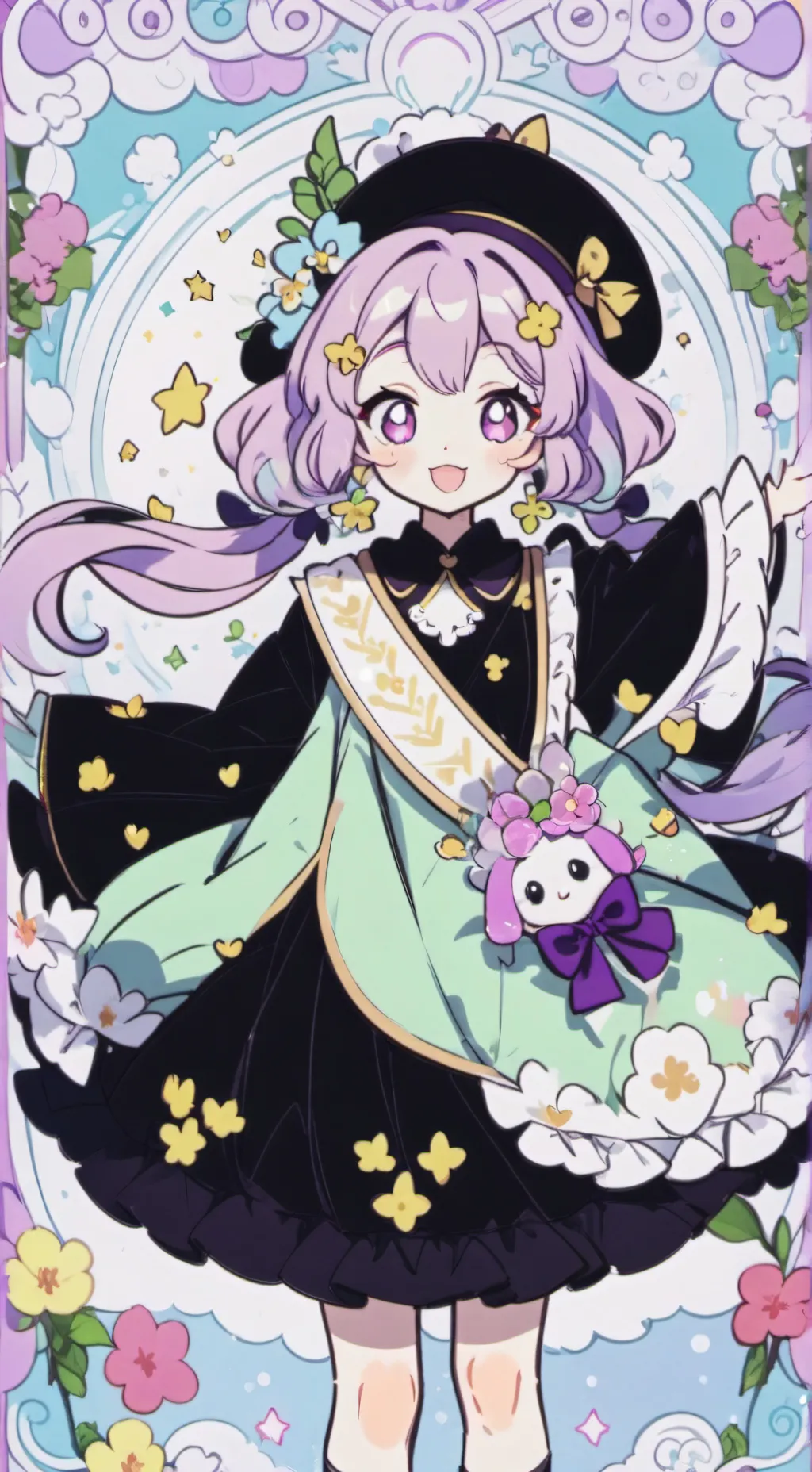 ai character: mitsushino  background