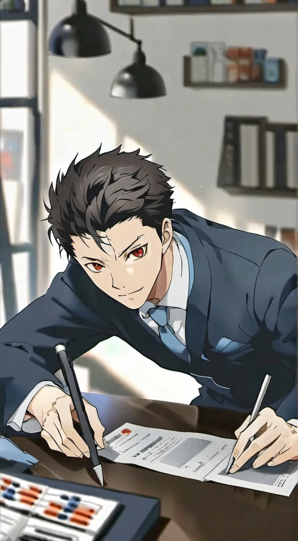 ai character: Nishinoya yuu background