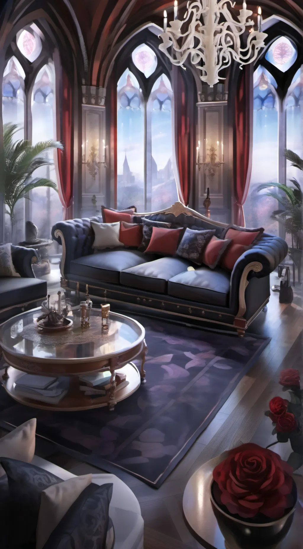 ai character: SG in your house background