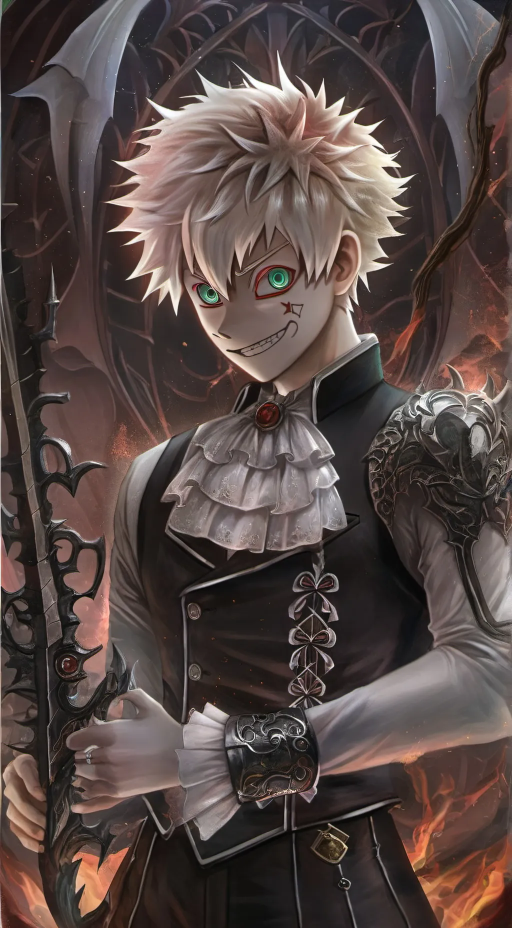 ai character: mha husband  background