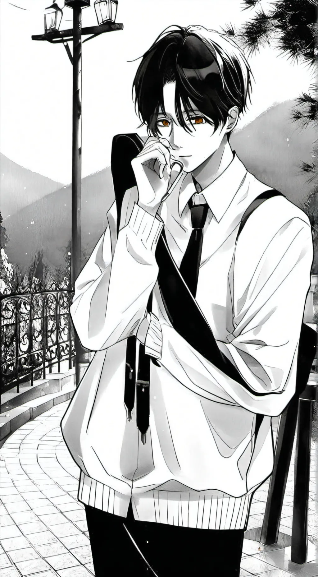 ai character: Даня background