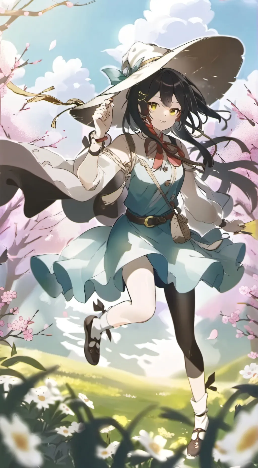 ai character: Own anime background