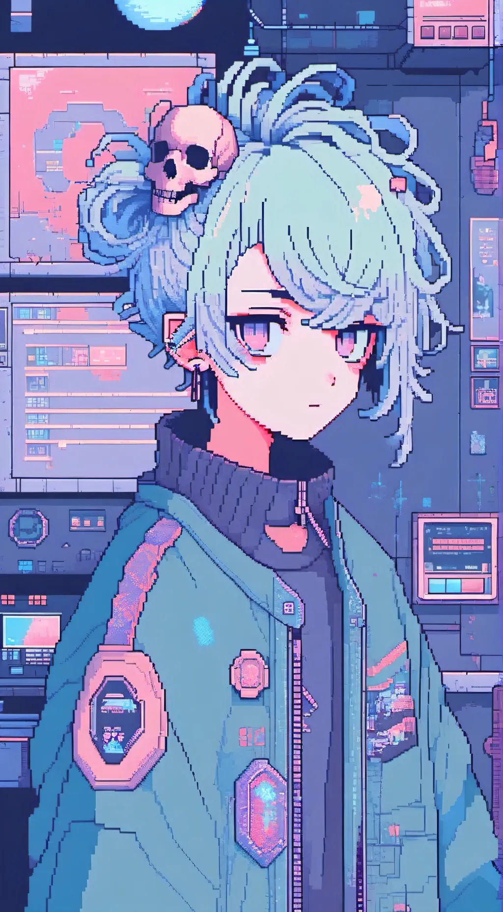 ai character: muko background