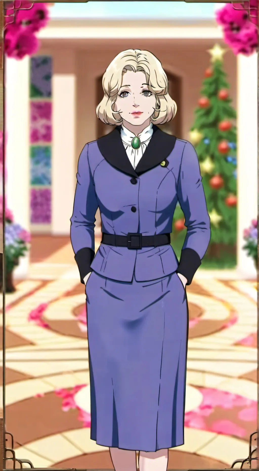 ai character: Паула background