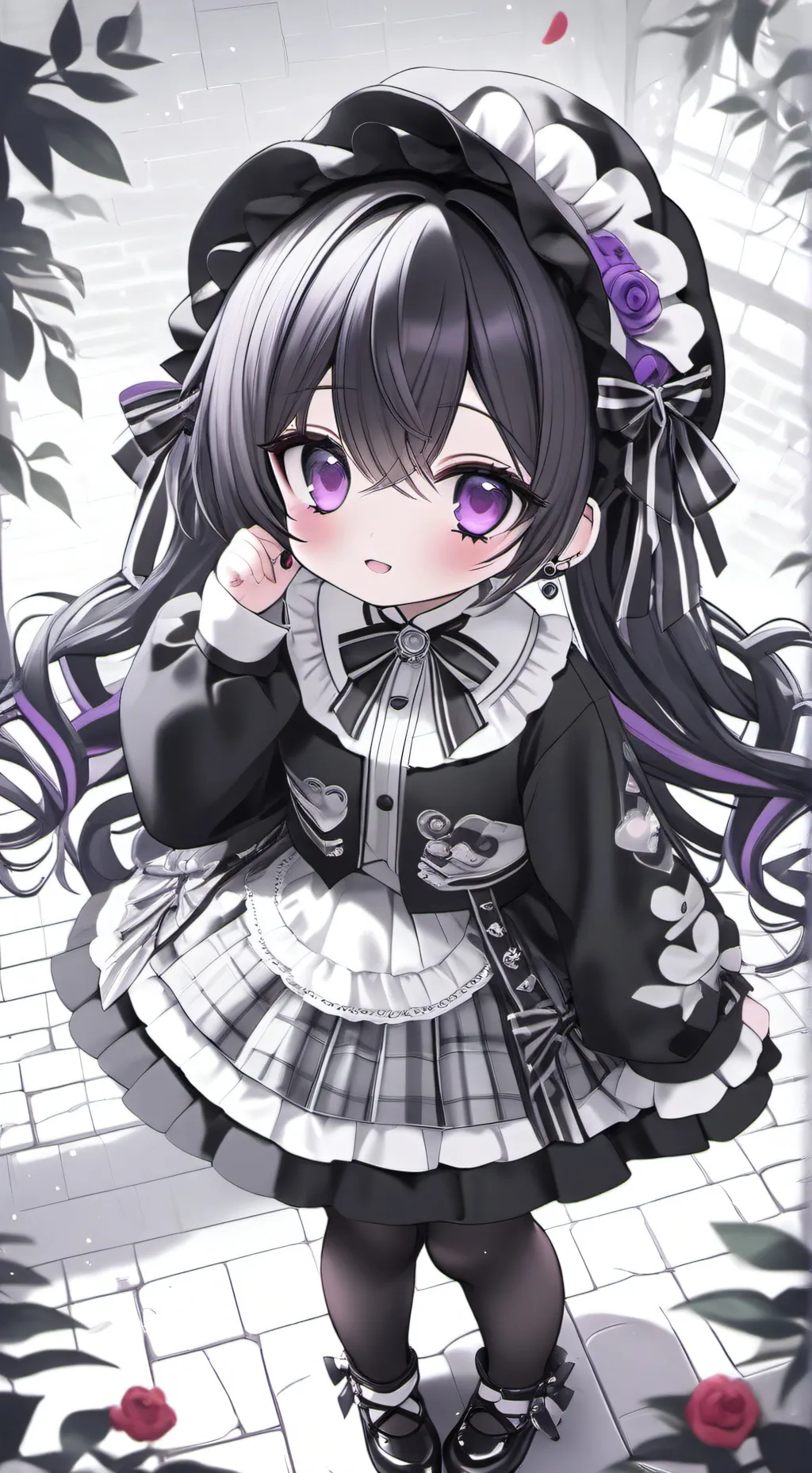 ai character: Uzi background