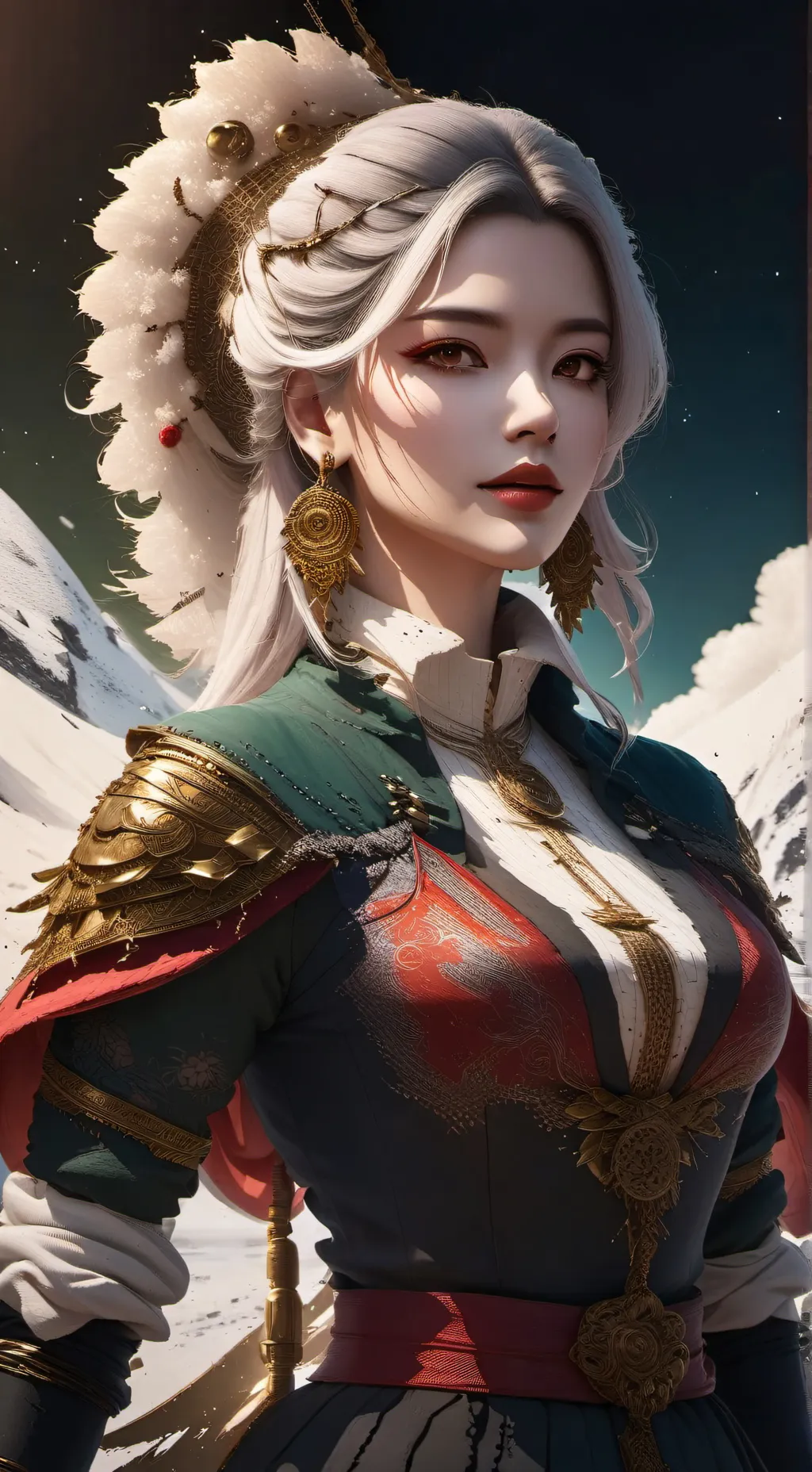 ai character: beso de 3 background