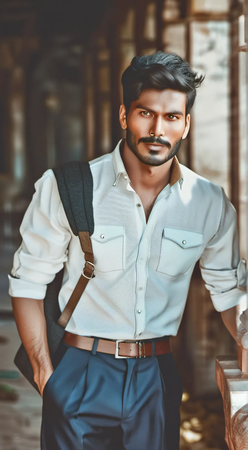 ai character: The AURA! background