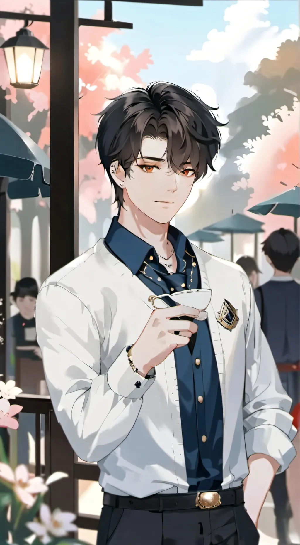 ai character: Max✌️ background