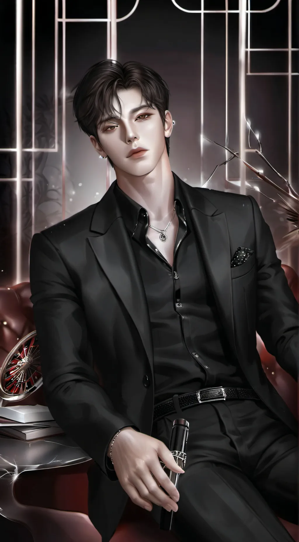 ai character: Nayl  background