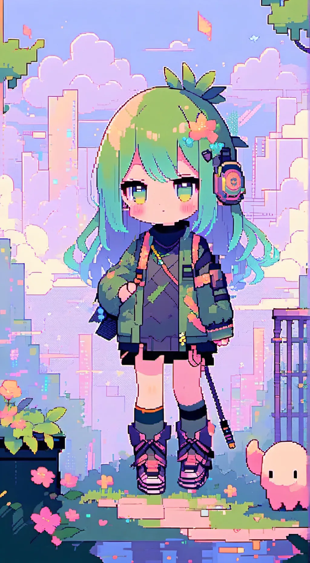 ai character: OWAKCX! background